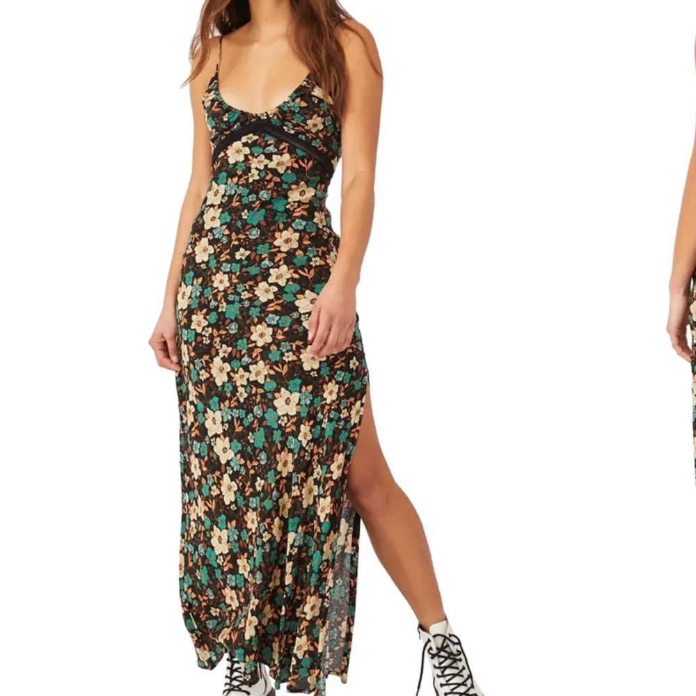 Free People Floral Maxi Dress